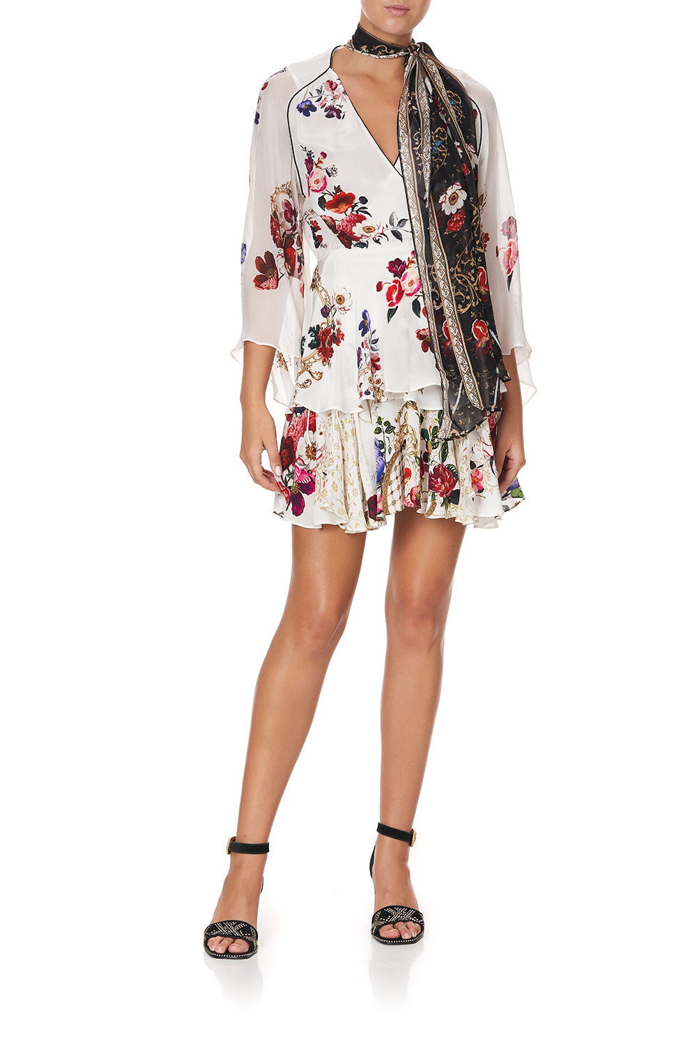 WRAP TOP WITH NECK TIE FAIRY GODMOTHER