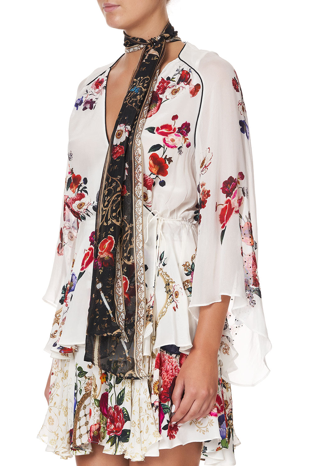 WRAP TOP WITH NECK TIE FAIRY GODMOTHER