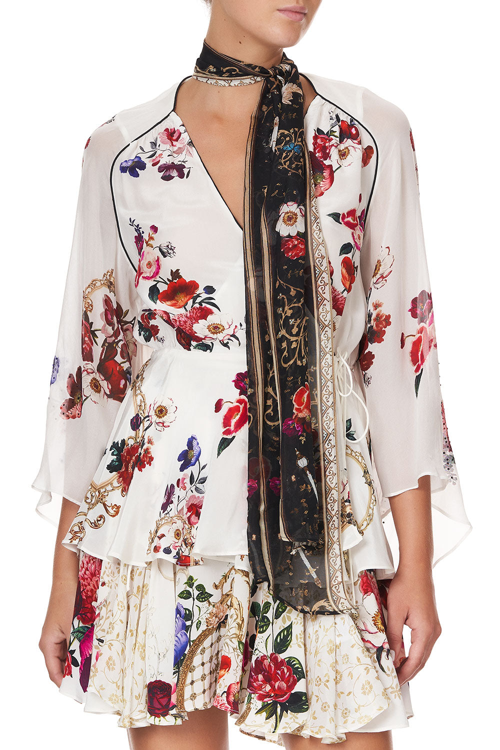 WRAP TOP WITH NECK TIE FAIRY GODMOTHER