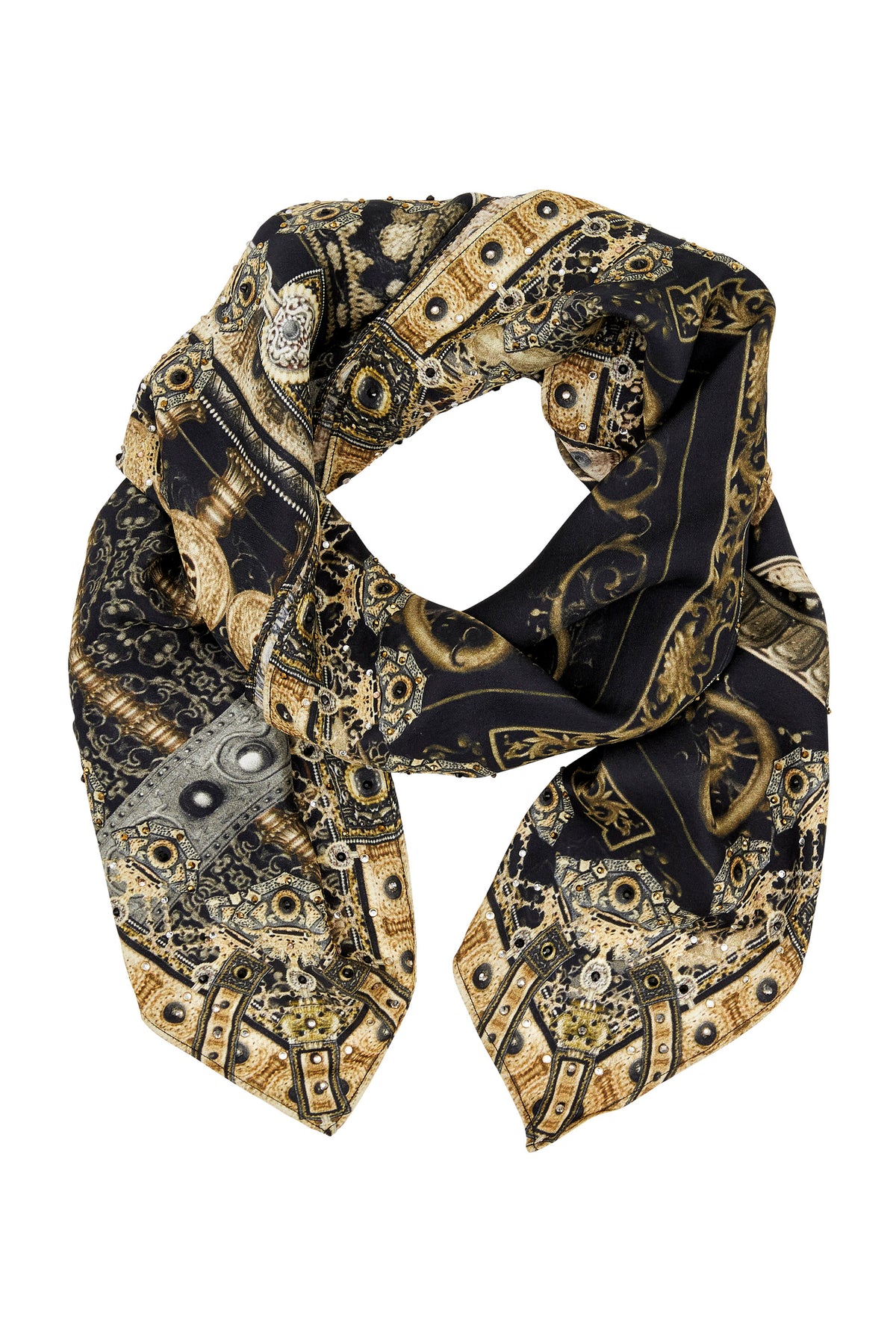 FOR THE LOVE OF LHASA LARGE SQUARE SCARF