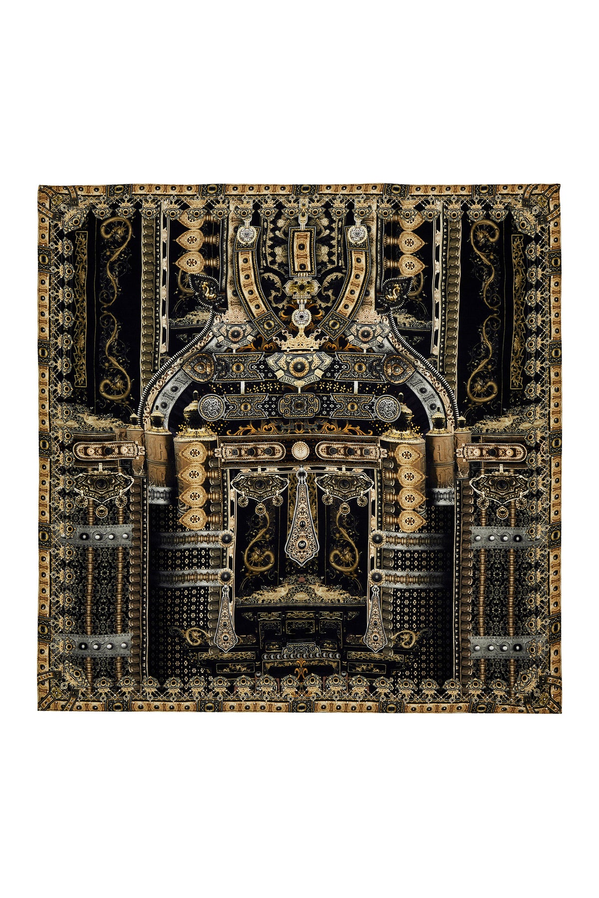 FOR THE LOVE OF LHASA LARGE SQUARE SCARF