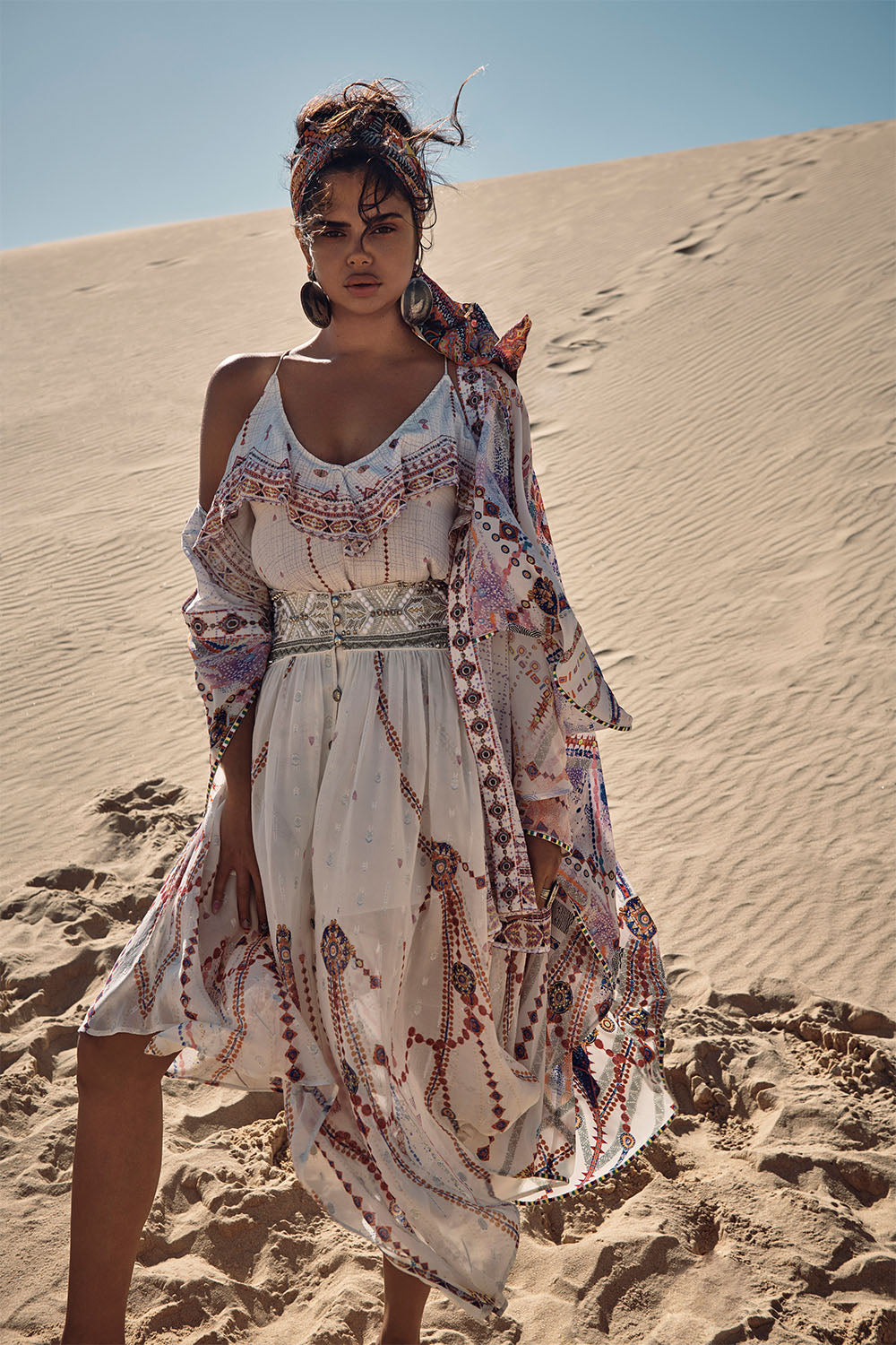 SHAPED WAIST SKIRT TANAMI ROAD