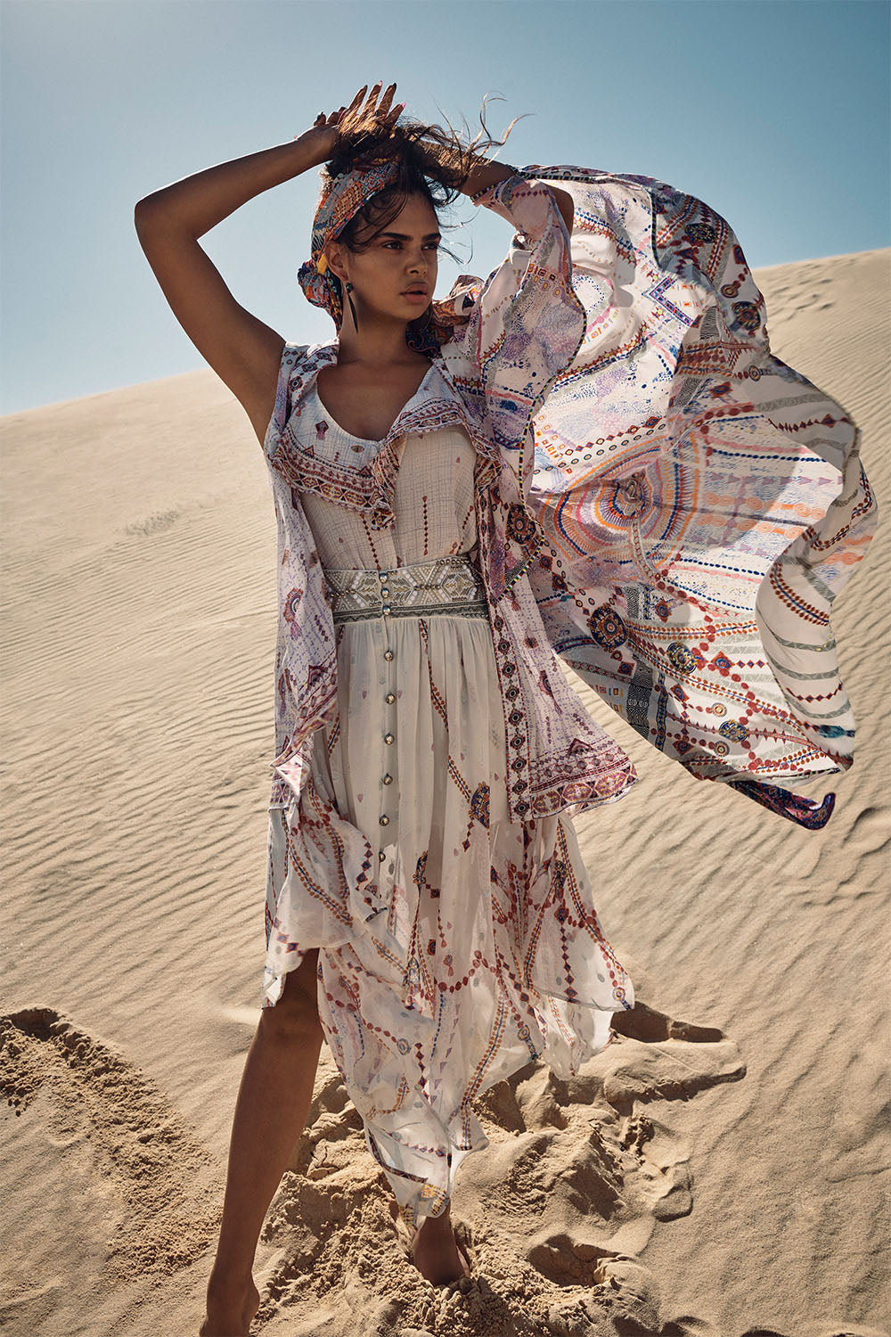 SHAPED WAIST SKIRT TANAMI ROAD