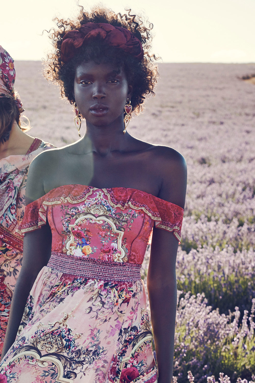 OFF THE SHOULDER ONE PIECE PALAIS ROUGE