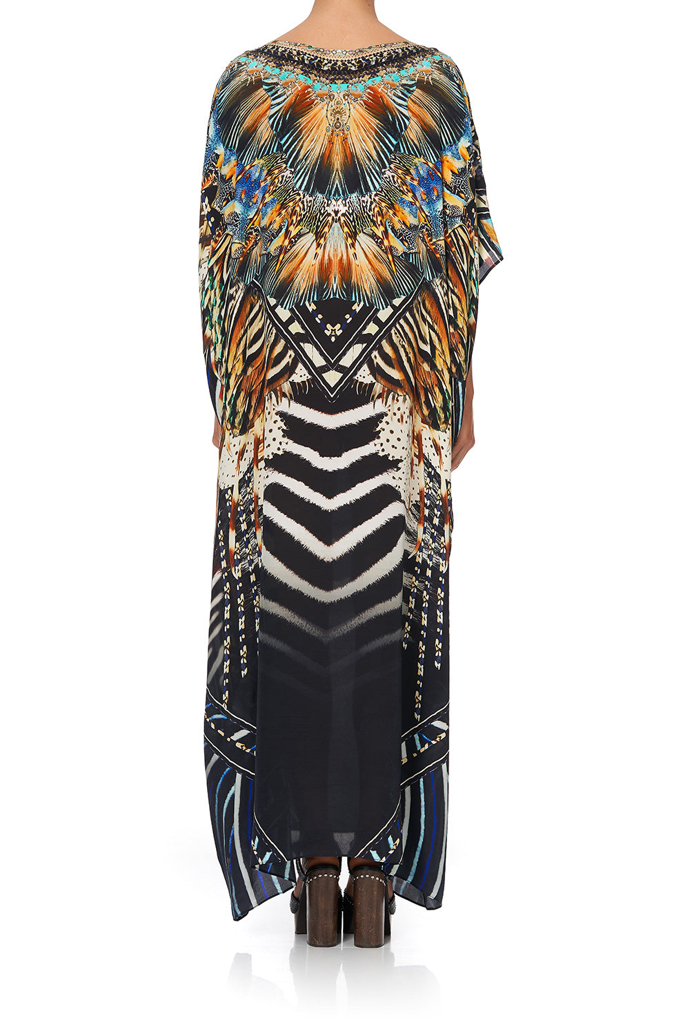 ROUND NECK KAFTAN LOST PARADISE