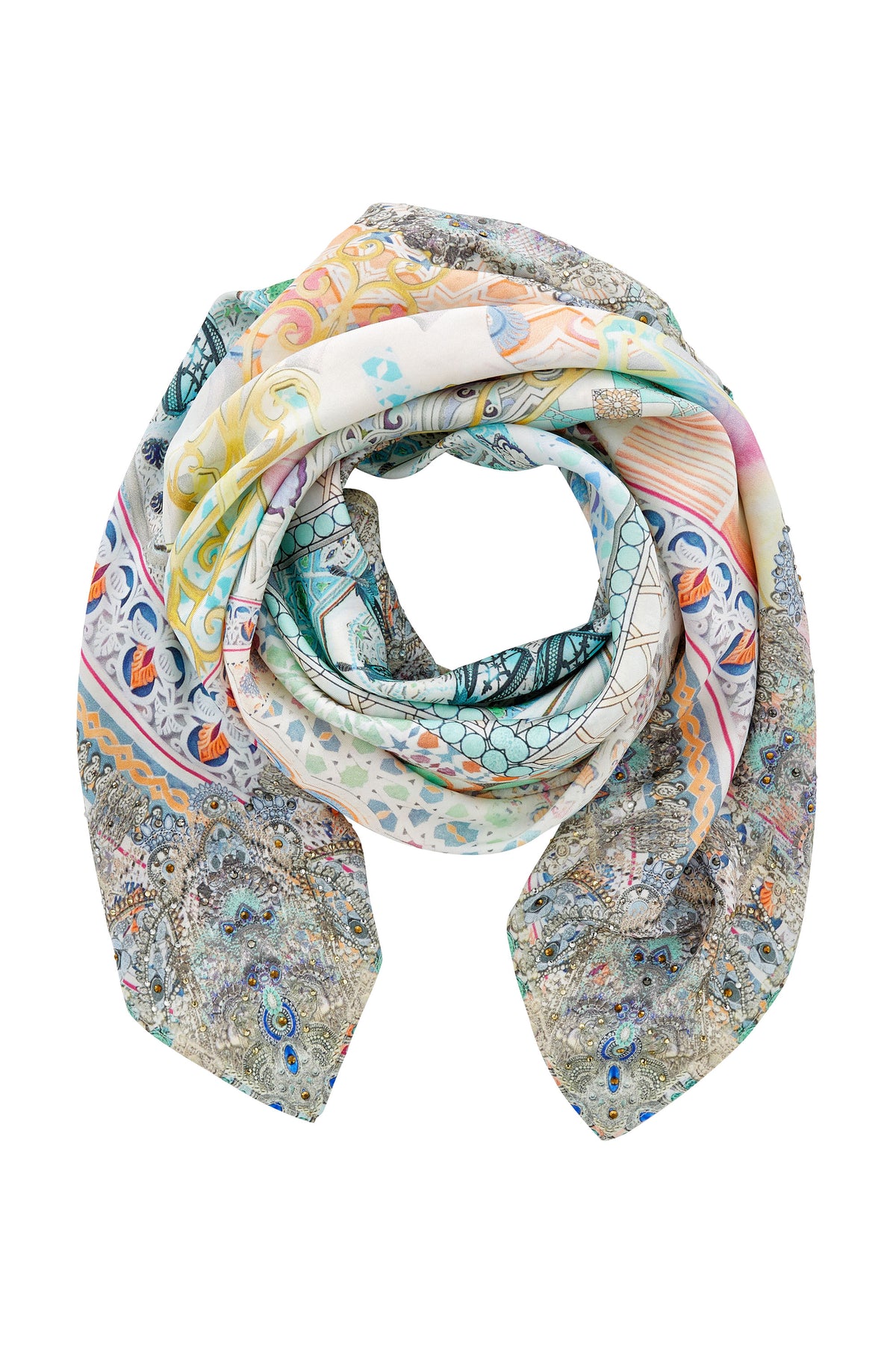 MY DUBAI DREAM LARGE SQUARE SCARF