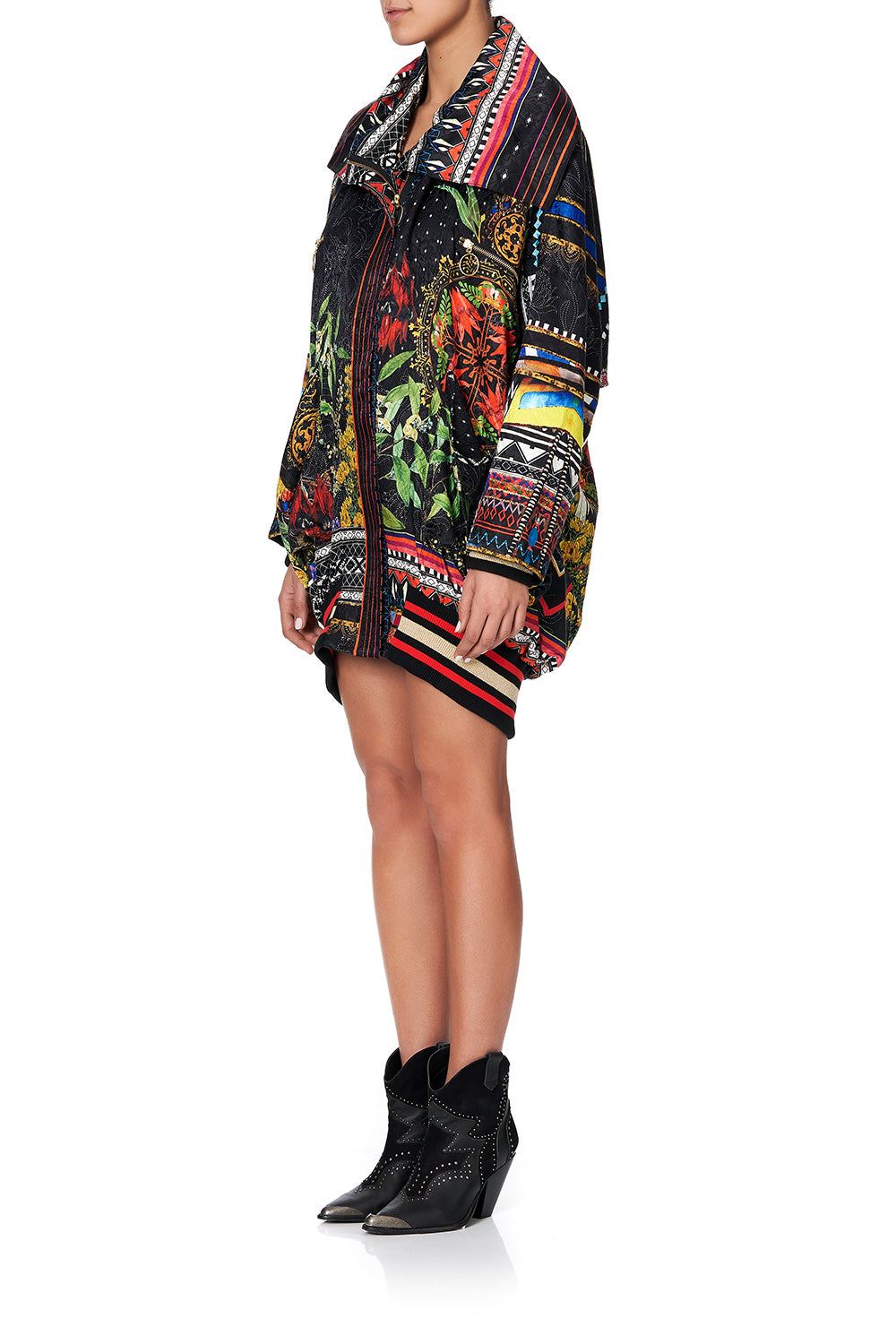 PARKA JACKET WITH RIB BLACKHEATH BETTY