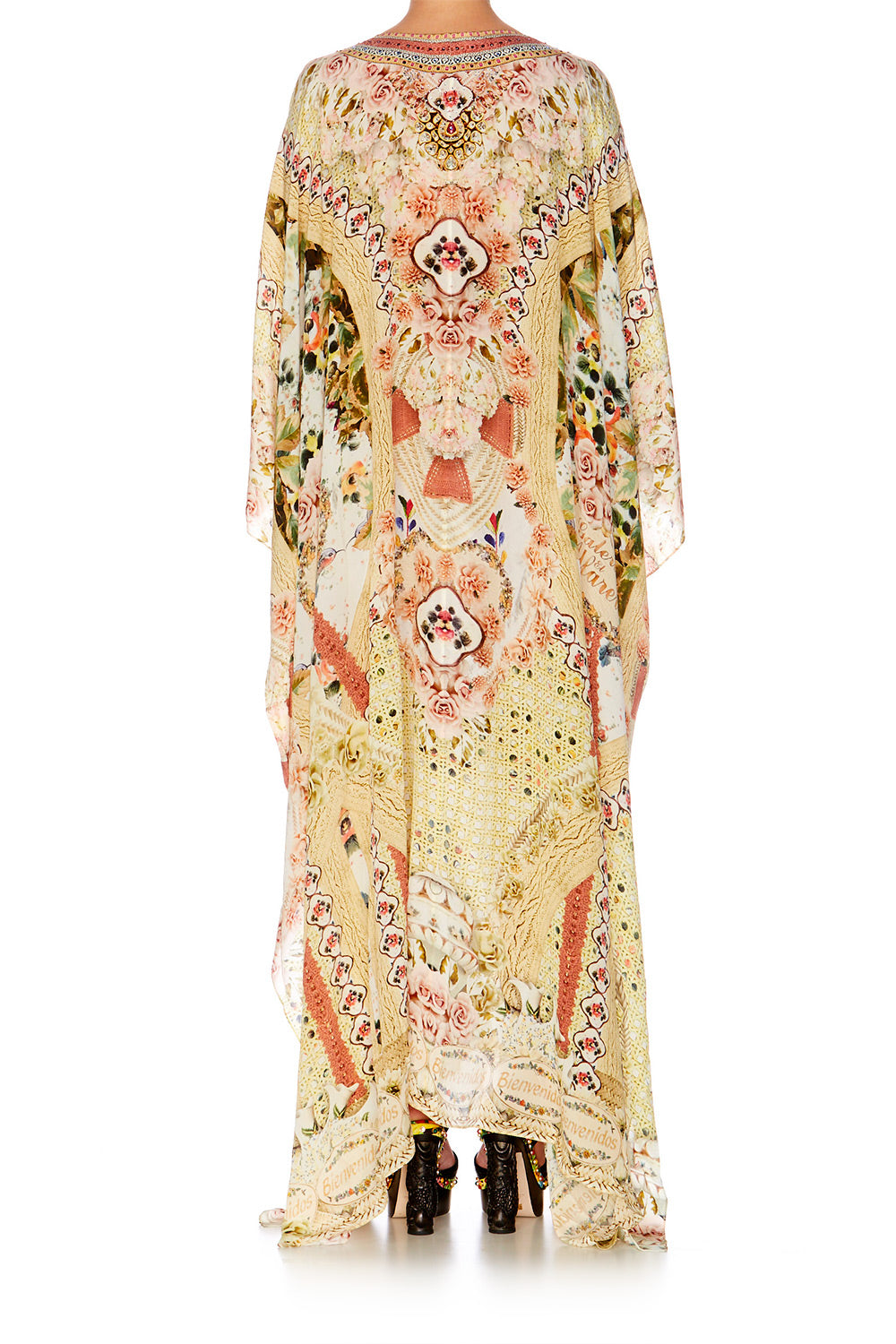 MY SUMMER LOVE SPLIT FRONT & SLEEVE KAFTAN