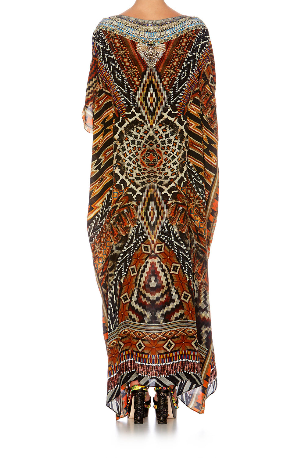 DAWN OF TIME ROUND NECK KAFTAN