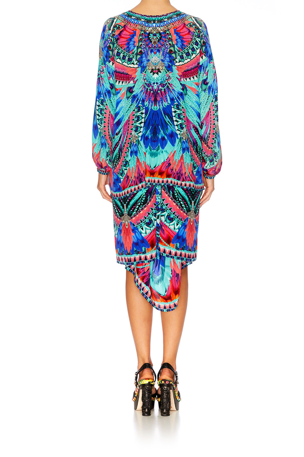 SKY FALL LACE UP SHIRT