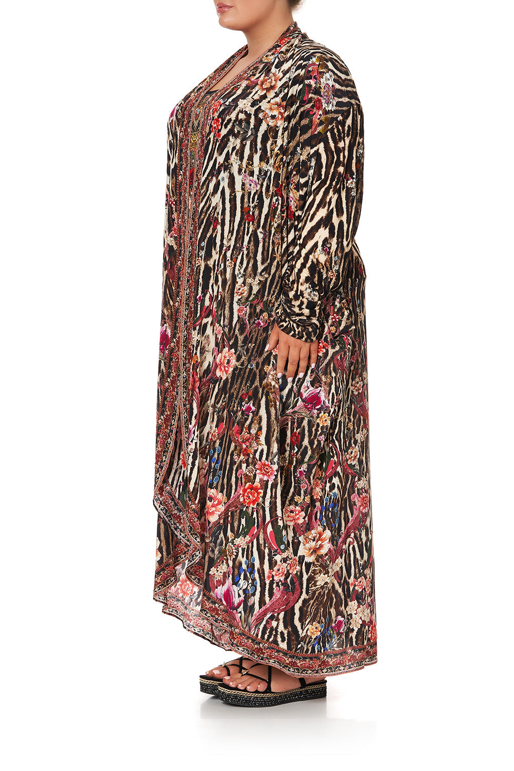 LONG CASUAL JACKET WITH POCKETS LIV A LITTLE