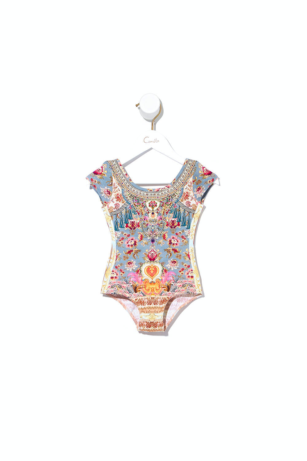 KIDS SCOOP BACK BODYSUIT JEANNE QUEEN