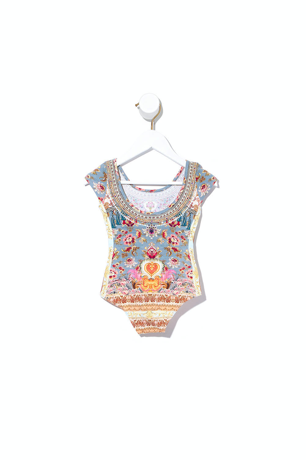 KIDS SCOOP BACK BODYSUIT JEANNE QUEEN